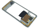 Tapa superior blanca original Samsung Galaxy A70 (A705) para reparación de mid frame.
