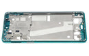 Carcasa de marco medio compatible para Motorola Edge 20 (XT2143 / 2021) en Quetzaltenango, disponible en color Frosted Emerald.