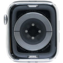 Tapa trasera original plateada de acero inoxidable para Apple Watch Series 6 (44mm), repuesto A2292, A2294, A2376.