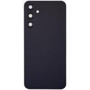 Tapa trasera Brave Black para Samsung Galaxy A25 5G con lente de cámara, repuesto original.