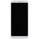 Pantalla LCD blanca con marco para Xiaomi Mi A2, repuesto para reparación display.