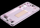 Pantalla OLED 120Hz para Samsung Galaxy S23 Plus, color lavanda, con marco, ideal para reparación de pantalla rota.