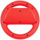 Volante de carreras rojo para Nintendo Switch 2, diseñado para Joy-Con, ideal para Mario Kart.