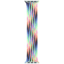 Correa Apple Watch Braided Solo Loop Pride Edition original, trenzada multicolor, talla M, compatible con 44mm, 45mm, 46mm, 49mm.
