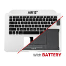 Tapa superior con batería y teclado para MacBook Air 13 (A1466 / Mid 2012) disponible en Xela Quetzaltenango.