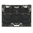 Tapa superior Space Black original OEM para MacBook Pro 16 A3403 2024, con teclado ANSI US y batería.