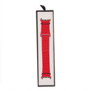 Pulsera Loop De Eslabones Rojo 38/40 Mm