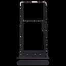 Bandeja SIM dual negra para Samsung Galaxy A06 5G (A066), repuesto para chip roto.