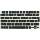 Kit de teclas árabe Space Black para MacBook Air 13/15 y Pro 14/16, repuesto de teclado Apple.
