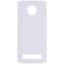 Tapa trasera original para Motorola Moto Z4 (XT1980-3 / XT1980-4 / 2019) (Blanco)