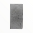 Estuche LC IMEEKE Libreta Con Porta Tarjeta Gris - IPHONE XR (6.1)