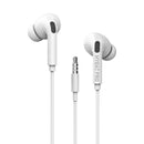 MYBAT AUDIFONOS AUX CON CABLE 3.5MM BLANCO