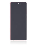 Pantalla OLED Samsung Galaxy Note 20 5G, Mystic Bronze, con frame, usada OEM Grado A, modelo SM-N981.