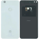 Tapa trasera original blanca para Huawei P8 Lite 2017, repuesto brillante para reparación de back cover.