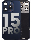 Encuentra la tapa trasera para iPhone 15 Pro en color azul titanio en Xela Quetzaltenango.