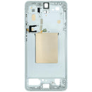 Chasis mid frame plateado "Silver Shadow" para Samsung Galaxy S26 5G (SM-S936B), repuesto de reparación.