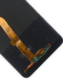 Pantalla LCD Huawei Honor 8 negra, repuesto para reparación de display roto.