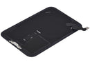Tapa trasera plateada usada para iPhone 17 Pro con MagSafe y NFC, repuesto de vidrio trasero.