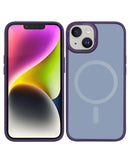 Funda Slim Ruva Luxe para iPhone 14 MagSafe Morado 1 PACK