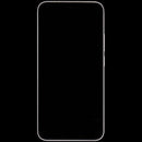 Pantalla OLED refurbished Xiaomi 15T gris con marco, lista para reparación de display y cambio de frente.