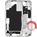 Chasis central con botón de encendido y volumen para iPhone 16 en Quetzaltenango.