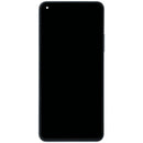 Pantalla OLED negra original para Xiaomi Mi 11 Lite con marco, lista para reparación y repuesto.
