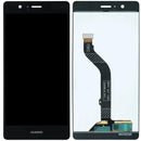 Pantalla LCD original Huawei P9 Lite negra, repuesto para reparación de display PRA-LX1.