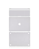 Skin 4 en 1 para MacBook Pro 15" con Touch Bar (A1707 / Finales 2016 / Mediados 2017) (Plata)