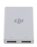 Puerto de carga original DJI 10-Pin a DC, cable de carga para drones, color negro.