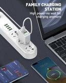 Cargador de pared dual USB-A LDNIO A2201 (5V/3.4A) en Quetzaltenango.