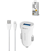 Compra tu cargador de auto USB-A LDNIO C17 1A con cable USB-L en Quetzaltenango, Xela al mejor precio en SlowBack.