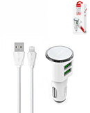 Cargador de auto dual USB-A LDNIO C29 3.4A en Xela Quetzaltenango.