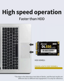 Encuentra el disco duro Msata Derlar DL-550 de 512GB en Xela con la mejor garantía.