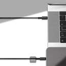 Cable de carga rápido USB C-C Baseus Tungsten Gold, ideal para cargar dispositivos rápidamente en Xela Quetzaltenango.