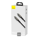 Cable de carga rápido USB C-C Baseus Tungsten Gold, ideal para cargar dispositivos rápidamente en Xela Quetzaltenango.