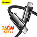 Encuentra el puerto de carga BASEUS PD 3.1 USB C-C tungsten gold para carga rápida en Quetzaltenango.