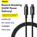 Encuentra el puerto de carga BASEUS PD 3.1 USB C-C tungsten gold para carga rápida en Quetzaltenango.