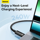Encuentra el puerto de carga BASEUS PD 3.1 USB C-C tungsten gold para carga rápida en Quetzaltenango.