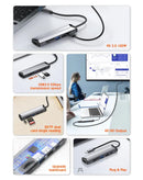 El hub multifunción USB-C LDNIO DS-56H te permite conectar múltiples dispositivos con facilidad en Xela Quetzaltenango.