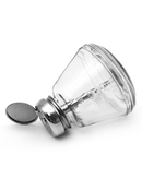 Dispensador de alcohol de vidrio transparente 150ml