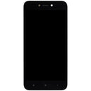 Pantalla incell Xiaomi Redmi 5A con marco negro, lista para reparación y reemplazo de display roto.