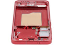 Carcasa media Samsung Galaxy S25 5G en color rojo coral en Xela Quetzaltenango.