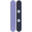 Borde de vidrio 5G para iPhone 12 / 12 Mini (Morado)