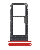 Bandeja dual SIM roja para Motorola Moto E7 XT2095/2020 en Quetzaltenango.