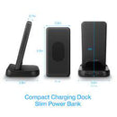 NAZTECH CORE 2-IN-1 CHARGING DOCK + WIRELESS POWER NEGRO