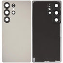 Tapa trasera con lente de cámara Samsung Galaxy S25 Ultra 5G en color Titanium Gray, ideal para reparaciones en Xela Quetzaltenango.
