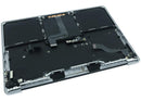 Tapa superior Space Gray para MacBook Pro 13 A2338 M2 con batería, teclado ANSI US y trackpad.