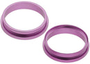 Aros bisel rosa para cámara trasera iPhone 16/16 Plus (2 piezas), protector de lente, paquete de 10.