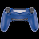 Control alambrico DoubleShock 4 azul para PlayStation 4, gamepad ergonómico con cable, listo para jugar.