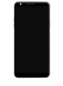 Pantalla LCD con marco para LG Stylo 4 / Stylo 4 Plus original (Aurora Black)